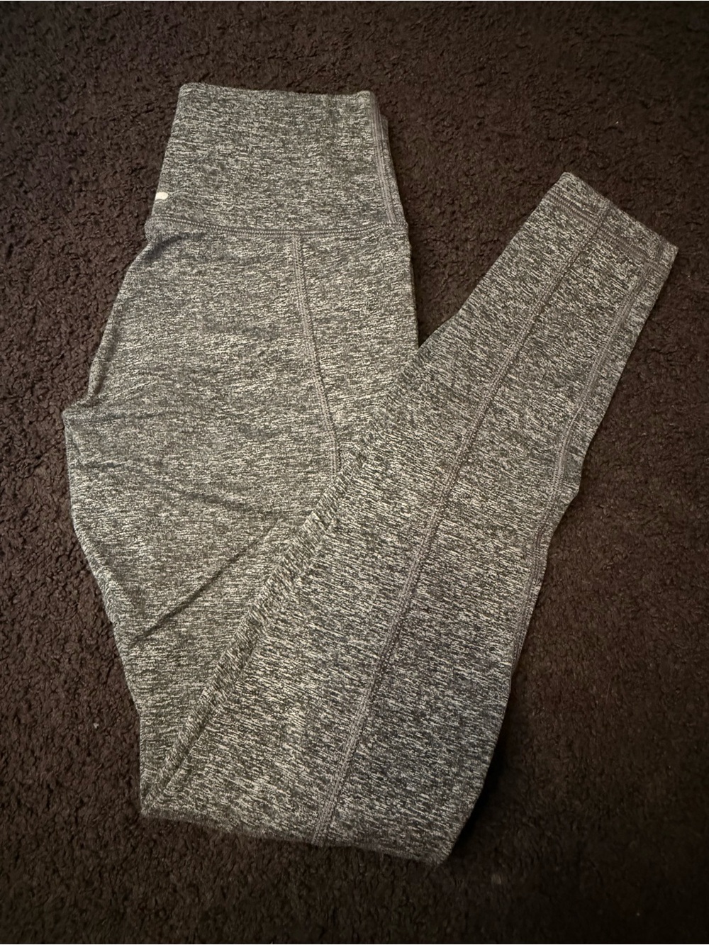 aerie Gray Marled High-Waist Leggings